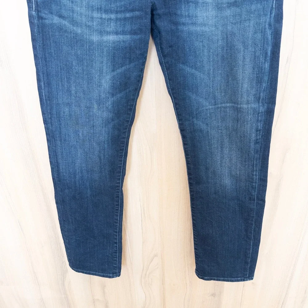 Mavi Mens Marcus Slim Straight Leg Jeans Size 34 Dark Wash Denim Classic Fit